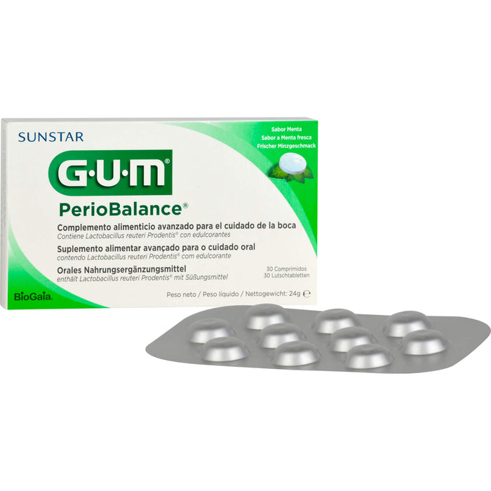 GUM PerioBalance Lutschtabletten, 30 pc Tablettes