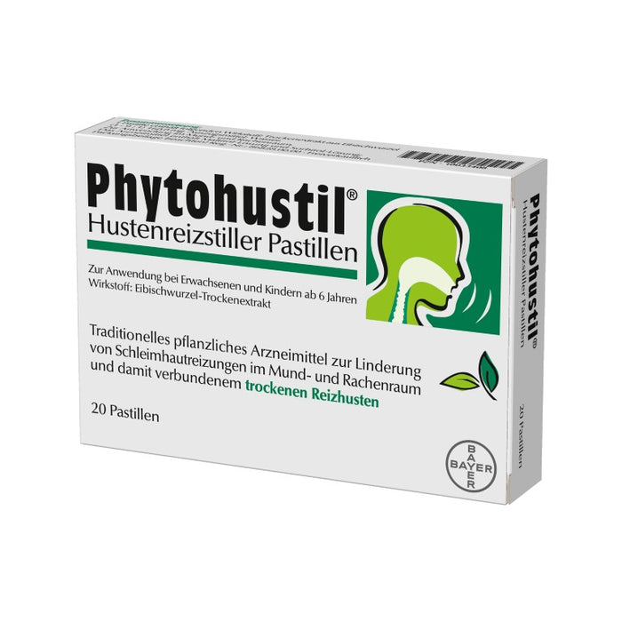 Phytohustil Hustenreizstiller Pastillen, 20 St. Pastillen