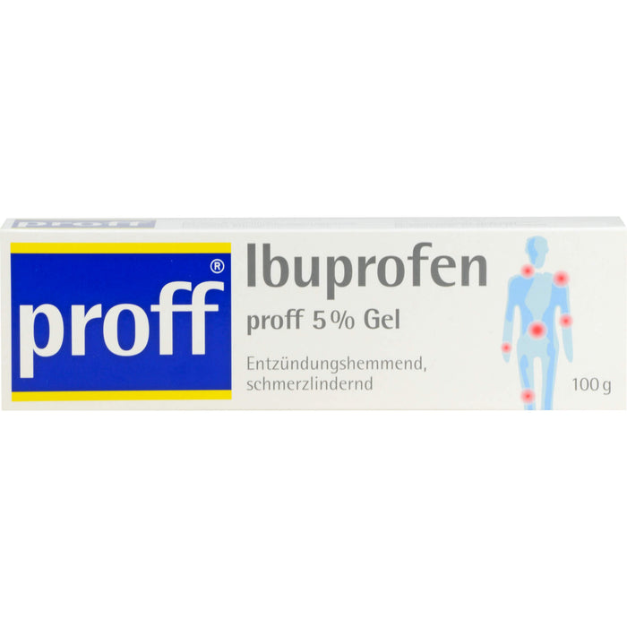 Ibuprofen proff 5 % Gel, 100 g GEL