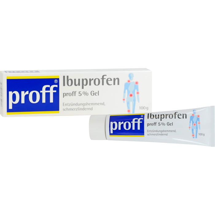 Ibuprofen proff 5 % Gel, 100 g GEL