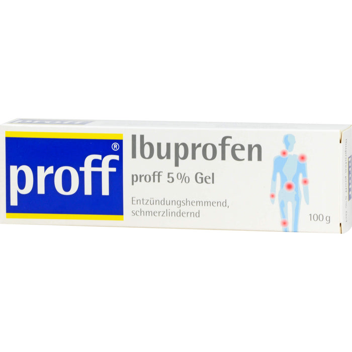 Ibuprofen proff 5 % Gel, 100 g GEL