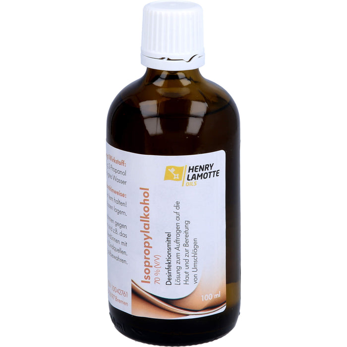 HENRY LAMOTTE Isopropylalkohol 70 % Desinfektionsmittel, 100 ml Solution