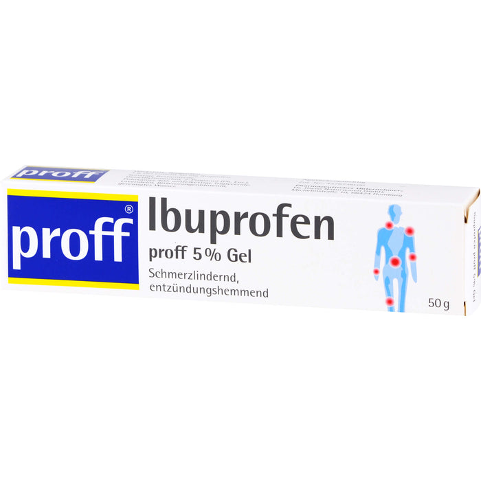 Ibuprofen proff 5 % Gel, 50 g Gel