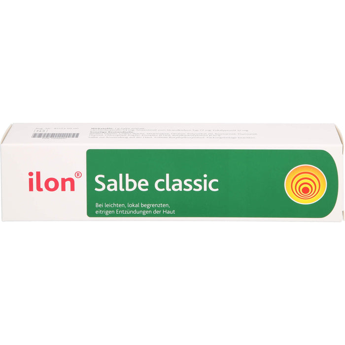 ilon Salbe classic bei leichten eitrigen Entzündungen der Haut, 100 g Salbe