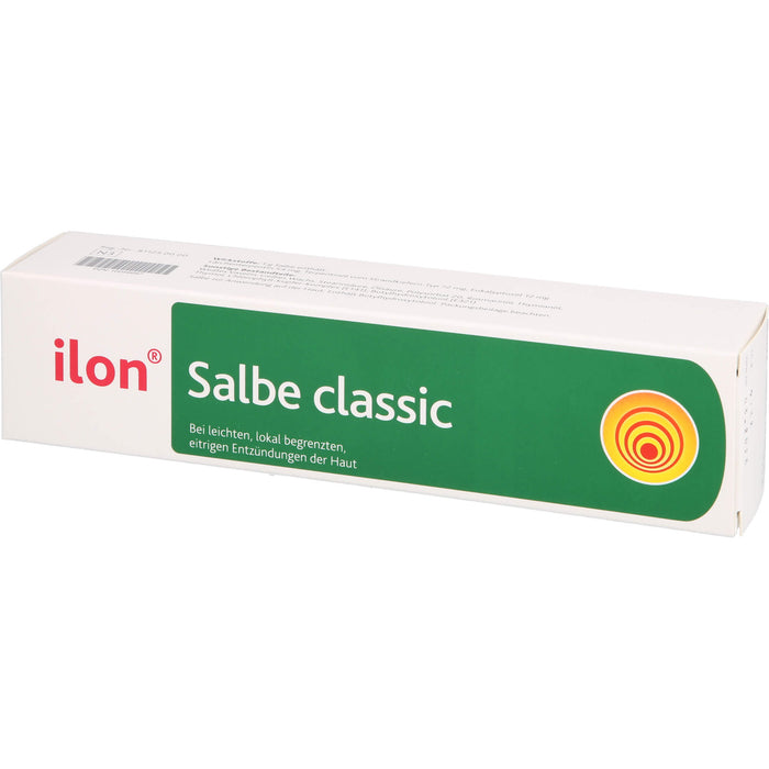 ilon Salbe classic bei leichten eitrigen Entzündungen der Haut, 100 g Ointment