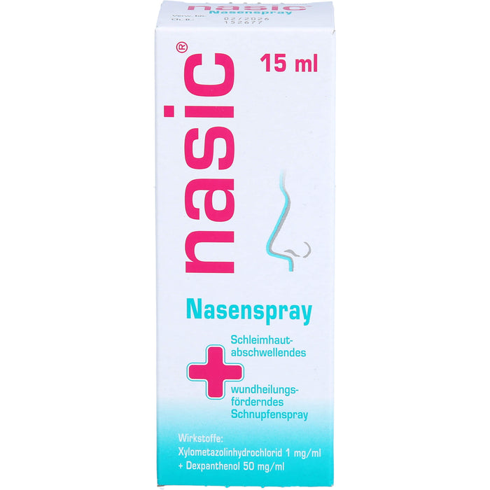 Nasic Nasenspray, 15 ml Solution
