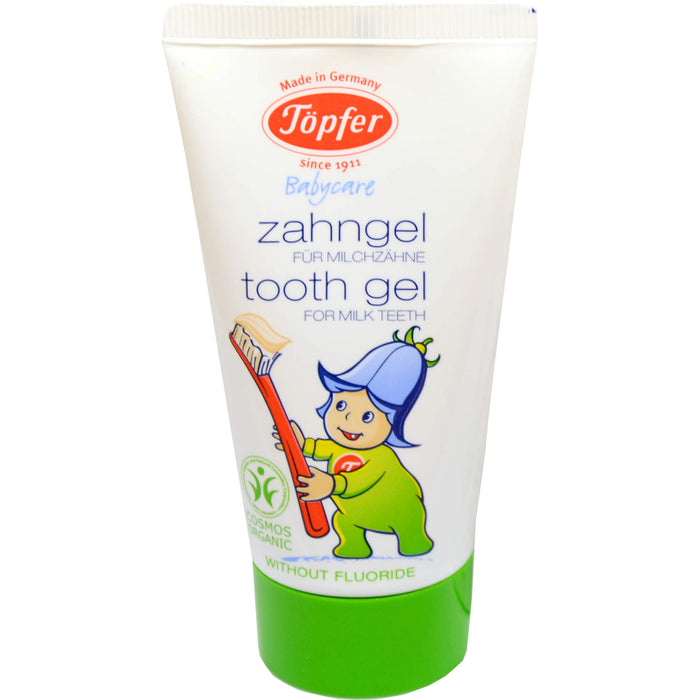 Töpfer Babycare Zahngel für Milchzähne, 50 ml Gel