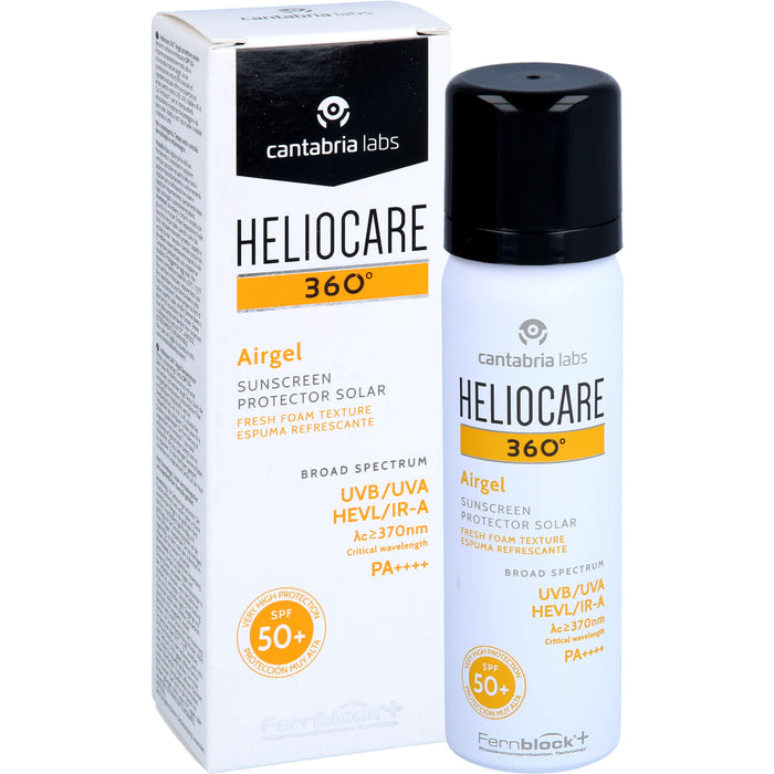 Heliocare 360 Airgel SPF 50+, 60 ml Schaum