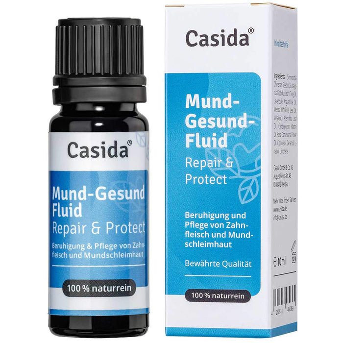 Casida Mund-Gesund Fluid - Repair & Protect, 10 ml Öl