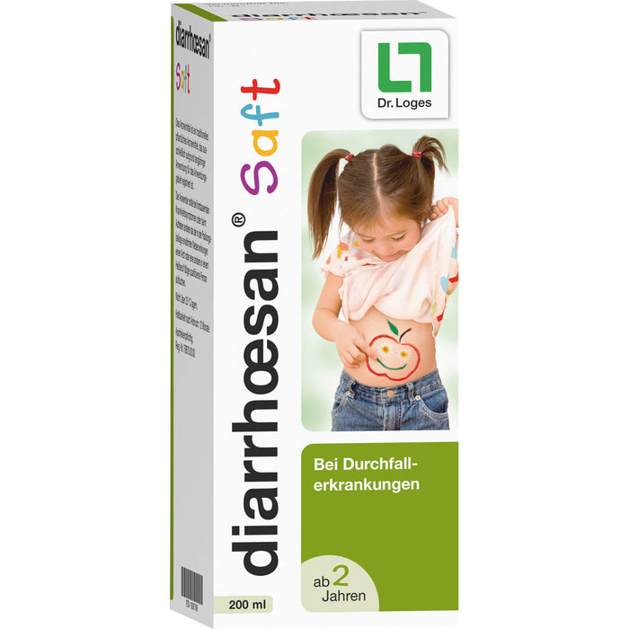 Diarrhoesan Saft ab 2 Jahren bei Durchfallerkrankungen, 200 ml Solution