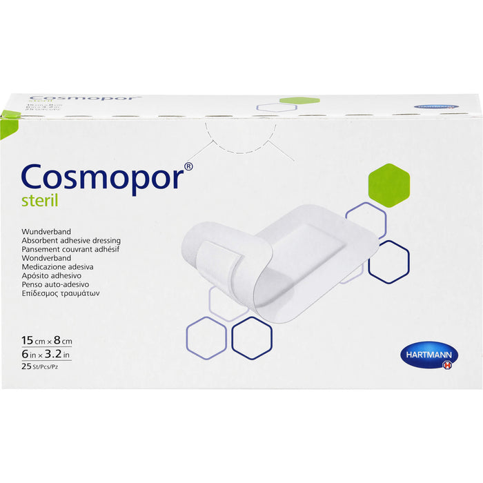 COSMOPOR steril 15x8cm CPC, 25 St PFL