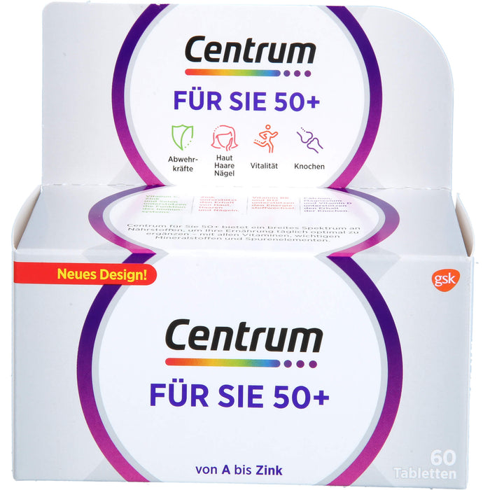 Centrum für Sie 50+ Tabletten, 60 St. Tabletten