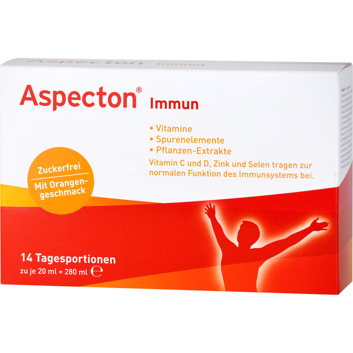 Aspecton immun Trinkampullen zuckerfrei, 14 pc Ampoules