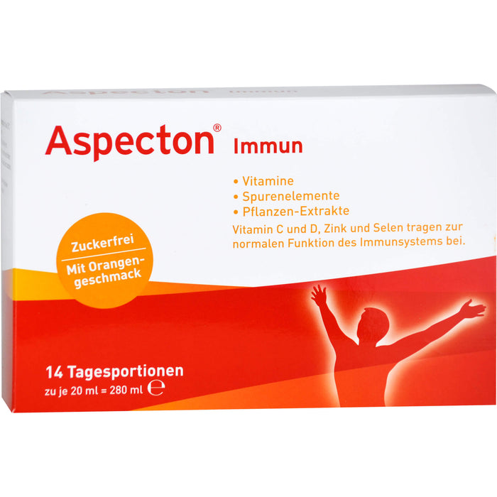 Aspecton immun Trinkampullen zuckerfrei, 14 pcs. Ampoules