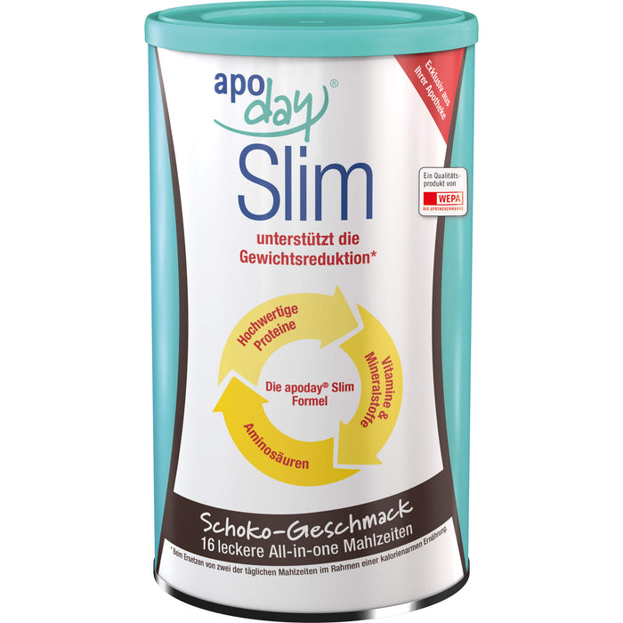 apoday Slim Pulver Schoko, 450 g Poudre