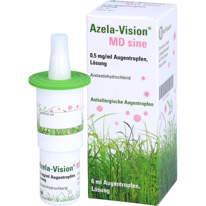 Azela-Vision MD sine 0,5 mg/ml Augentropfen, Lösung, 6 ml Solution