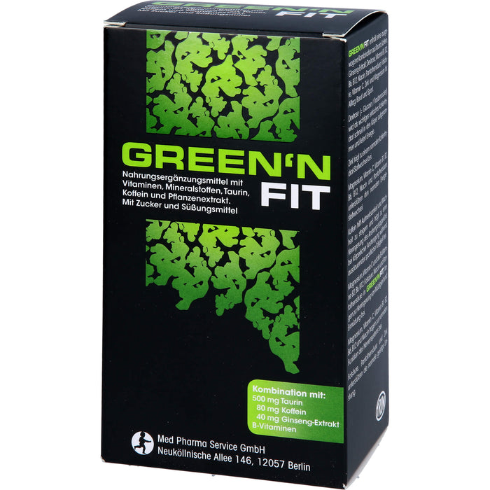 GREEN'N FIT Trinkgranulat Sticks, 20 pcs. Sachets