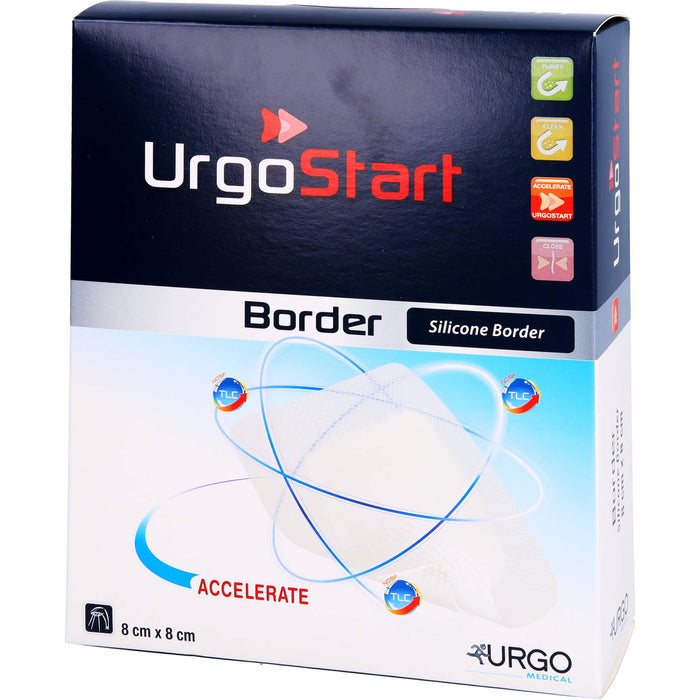 UrgoStart Border 8x8cm, 10 St VER