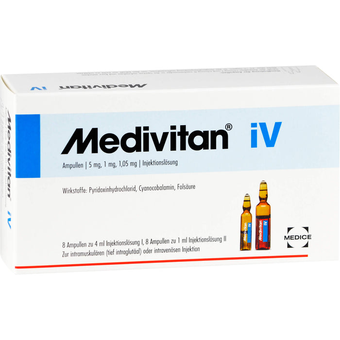 Medivitan iV Ampullen, 8 pcs. Ampoules