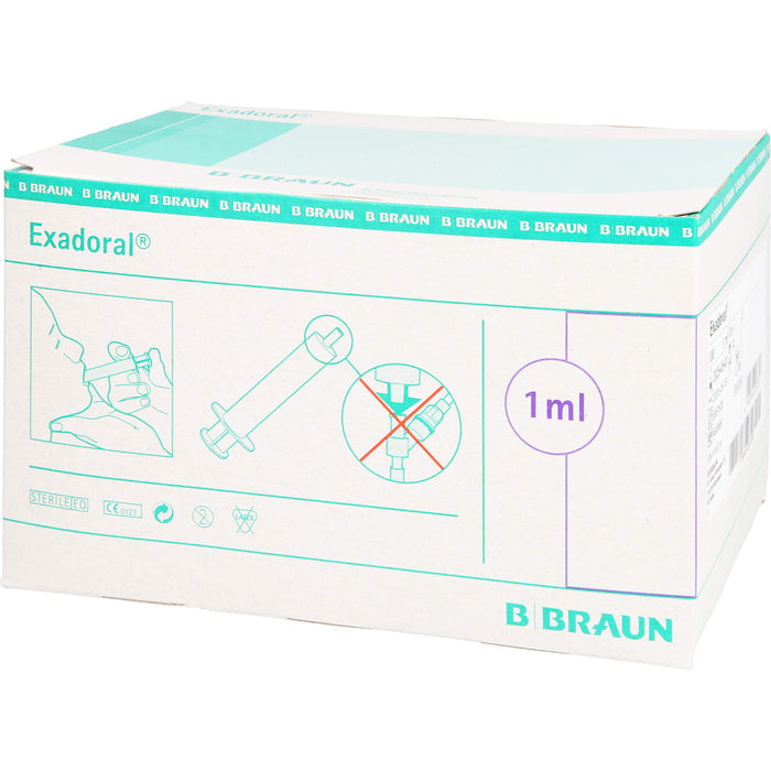 Exadoral B. Braun Orale Spritze 1ml, 100 St SRI