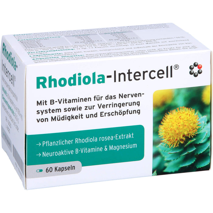 Rhodiola-Intercell Kapseln, 60 pc Capsules