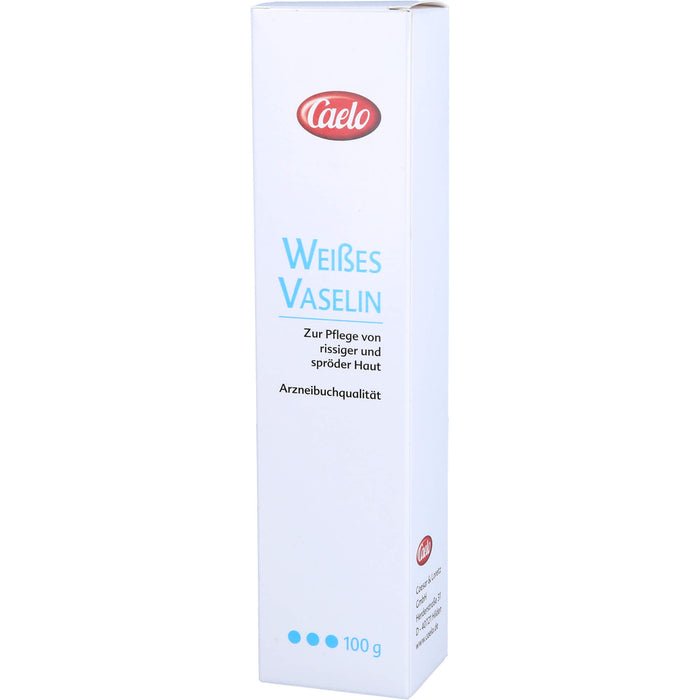 Vaselin weiss Caelo HV-Packung Alutube+Schachtel, 100 g Onguent