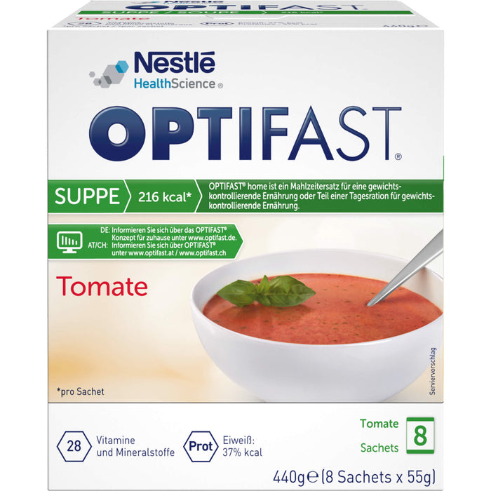 OPTIFAST home Suppe Tomate Pulver in Sachets, 8 pcs. Sachets