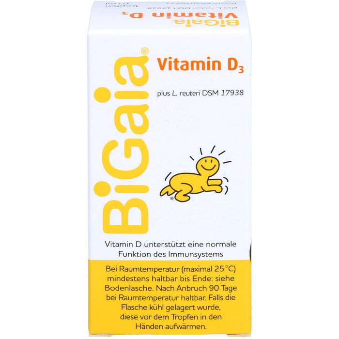 BiGaia plus Vitamin D3 Tropfen, 10 ml Solution