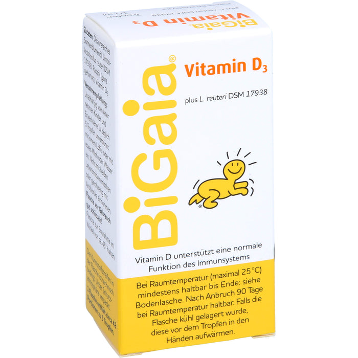 BiGaia plus Vitamin D3 Tropfen, 10 ml Solution