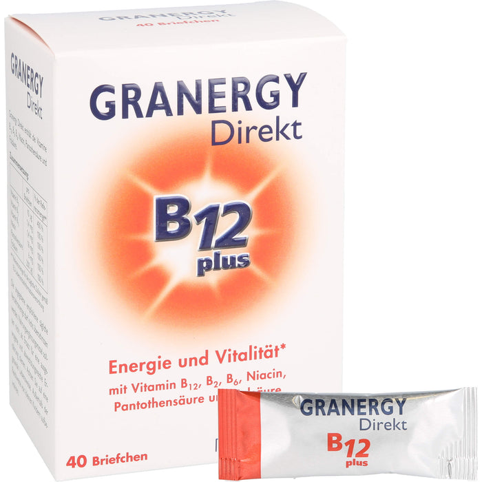 Dr. Grandel Granergy Direkt B12 plus Beutel, 40 pc Sachets