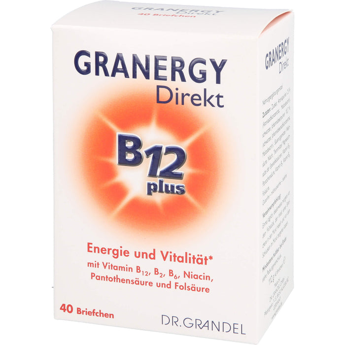Dr. Grandel Granergy Direkt B12 plus Beutel, 40 pc Sachets