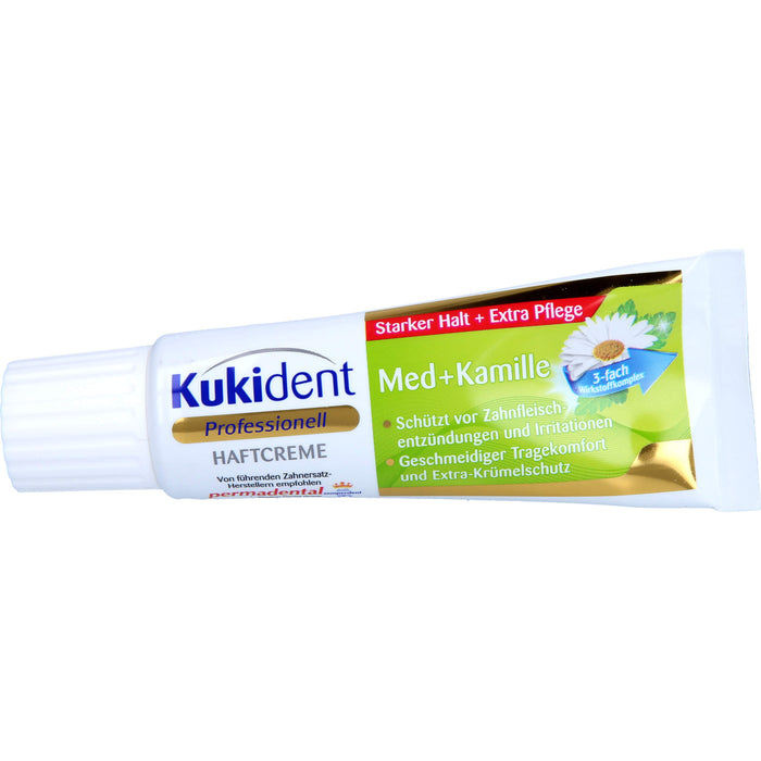 Kukident Haftcreme Med + Kamille extra starker Halt, 40 g Cream