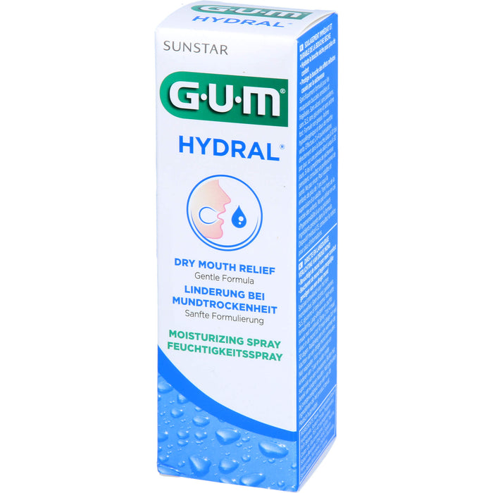 GUM HYDRAL bei Mundtrockenheit Feuchtigkeitsspray, 50 ml Solution