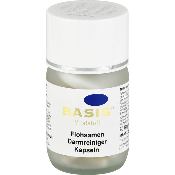 BASIS Flohsamen Darmreiniger Kapseln, 60 pc Capsules