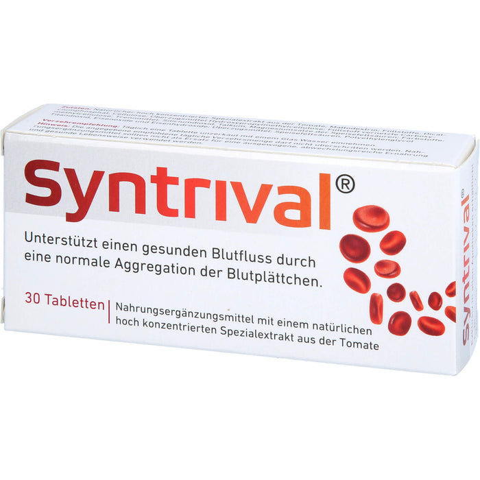 Syntrival unterstützt einen gesunden Blutfluss Tabletten, 30 pcs. Tablets