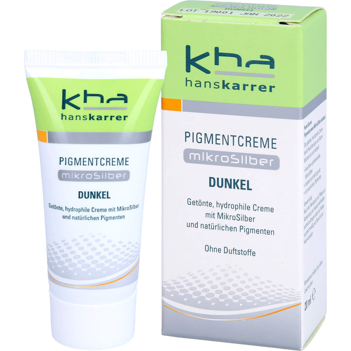 Hans Karrer Pigmentcreme MikroSilber dunkel, 20 ml Cream