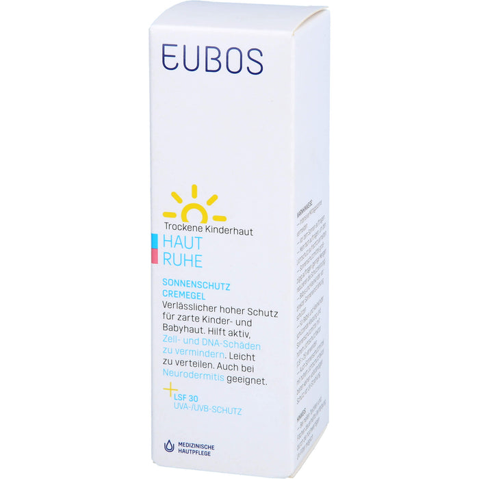 EUBOS Haut Ruhe Sonnenschutz Cremegel LSF 30 + UVA, 50 ml Gel