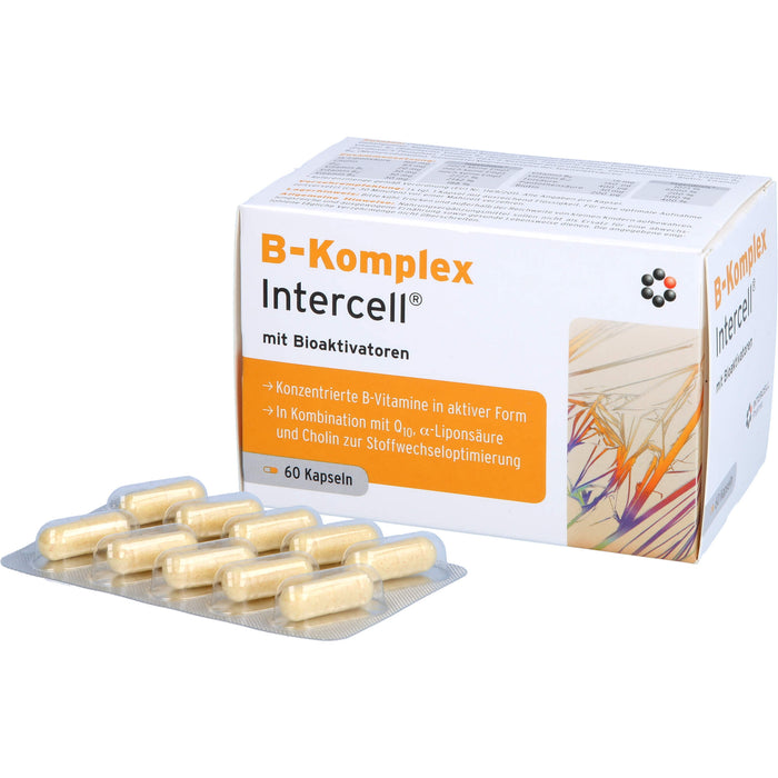 B-Komplex Intercell Kapseln, 60 pc Capsules