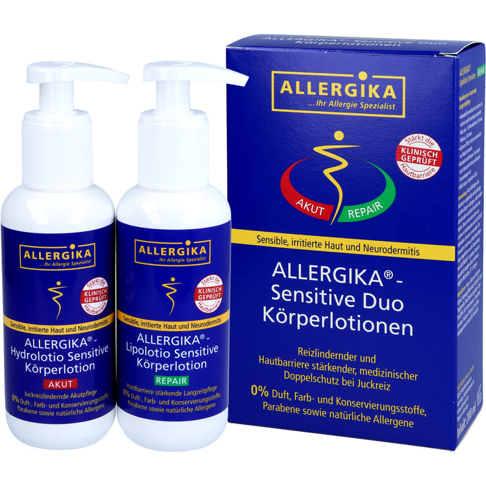 ALLERGIKA Sensitive Duo, 2X200 ml LOT