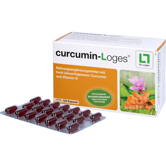 curcumin-Loges Kapseln, 120 St. Kapseln