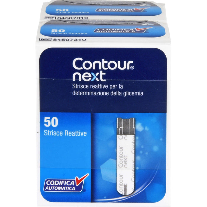 Contour next Sensoren für die Blutzuckerbestimmung Reimport Kohlpharma, 100 pcs. Test strips