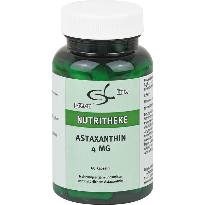 Nutritheke Astaxanthin 4 mg Kapseln, 60 pc Capsules