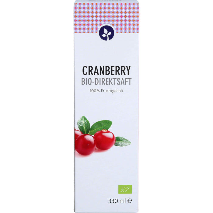 CRANBERRY 100% Bio Direktsaft, 330 ml SAF