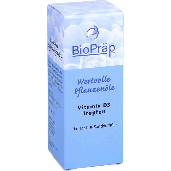 BioPräp Vitamin D3 Tropfen, 50 ml Solution