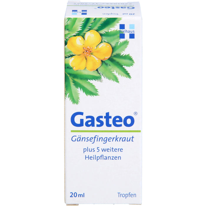 Gasteo Tropfen bei Verdauungsbeschwerden, 20 ml Solution