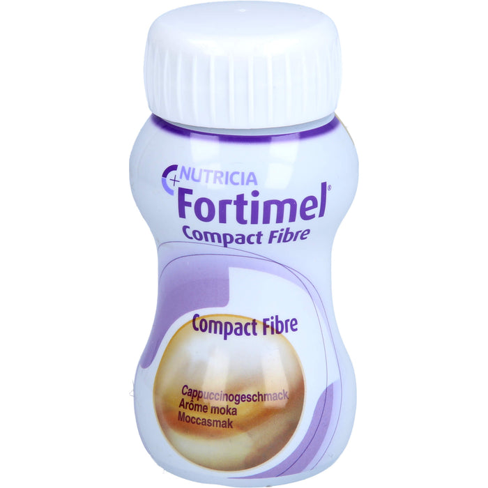 Fortimel Compact Fibre Cappuccino, 8X4X125 ml FLU