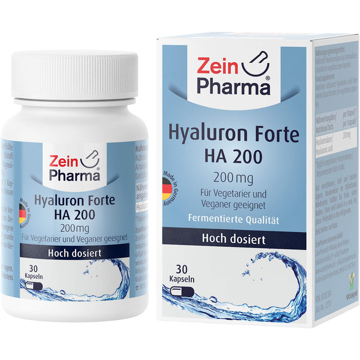 ZeinPharma Hyaluron Forte HA 200 Kapseln, 30 pc Capsules