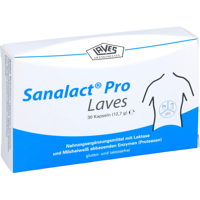 Sanalact Pro Laves Kapseln, 30 pcs. Capsules