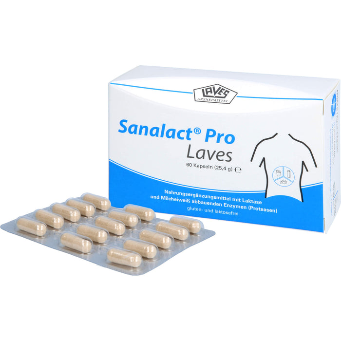 Sanalact Pro Laves Kapseln, 60 pcs. Capsules