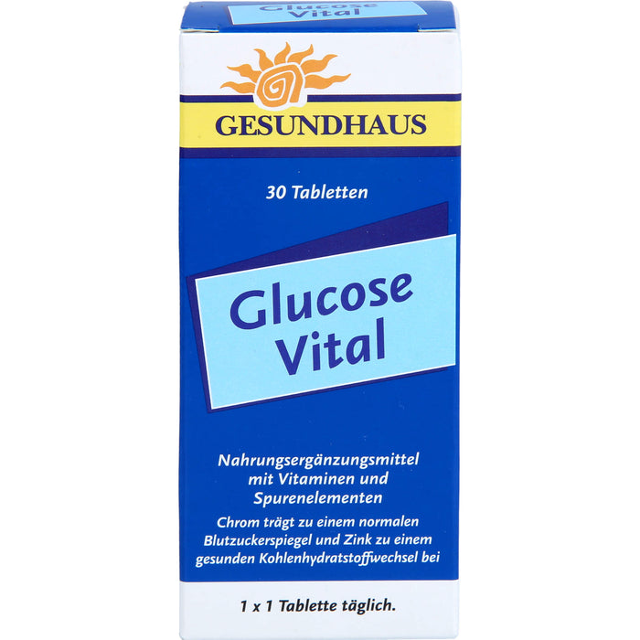 Gesundhaus Glucose Vital, 30 St TAB